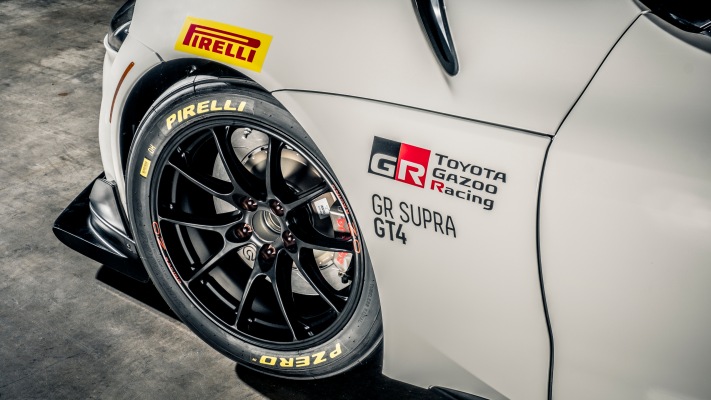 Toyota GR Supra GT4 2020. Desktop wallpaper