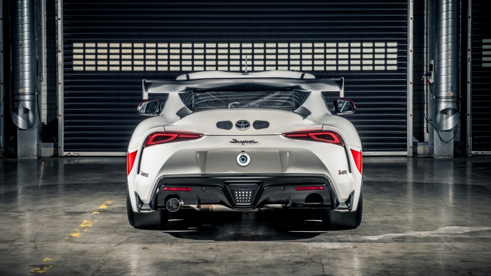 Toyota GR Supra GT4 2020. Desktop wallpaper
