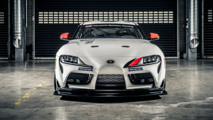 Toyota GR Supra GT4 2020. Desktop wallpaper