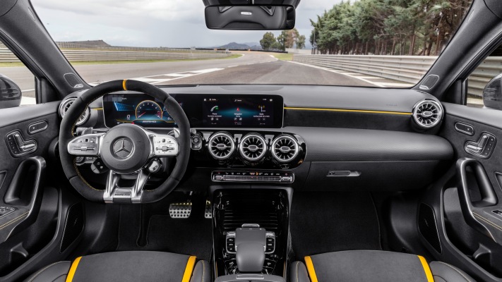 Mercedes-AMG A 45 S 4MATIC+ 2019. Desktop wallpaper