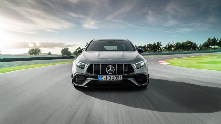 Mercedes-AMG A 45 S 4MATIC+ 2019. Desktop wallpaper