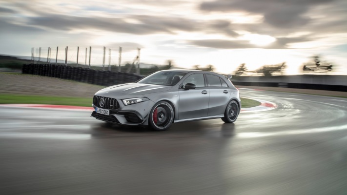 Mercedes-AMG A 45 S 4MATIC+ 2019. Desktop wallpaper