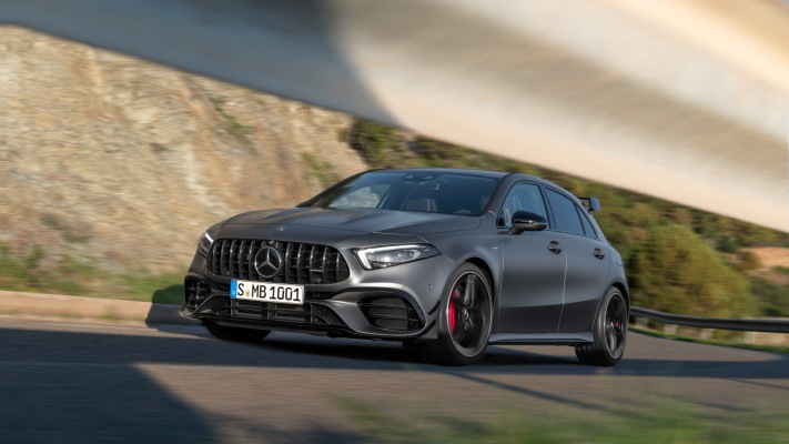 Mercedes-AMG A 45 S 4MATIC+ 2019. Desktop wallpaper