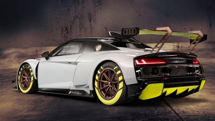 Audi R8 LMS GT2 2020. Desktop wallpaper