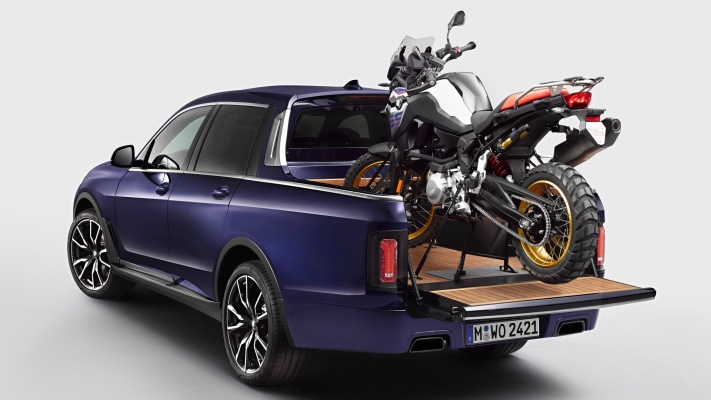 BMW X7 Pick-up 2019. Desktop wallpaper