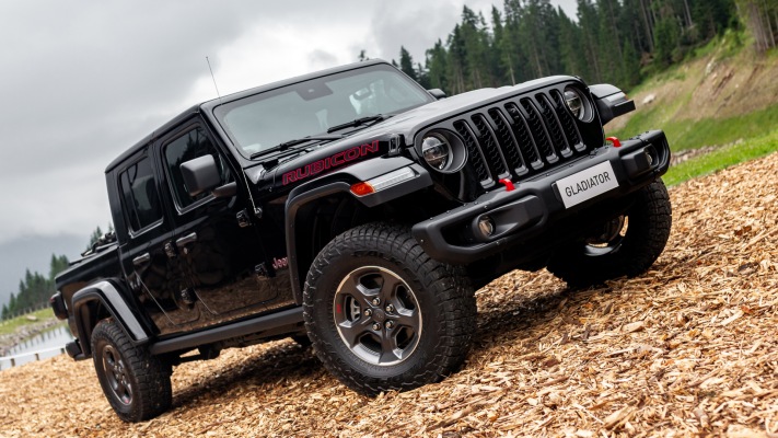 Jeep Gladiator Europe Version 2020. Desktop wallpaper