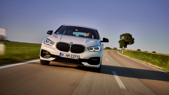 BMW 118d Sportline 2019. Desktop wallpaper