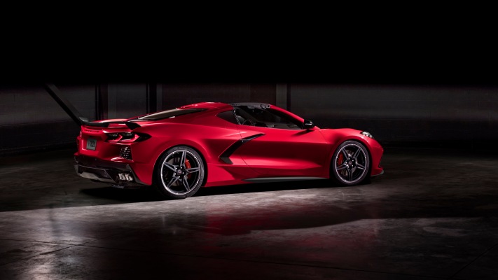 Chevrolet Corvette Stingray 2020. Desktop wallpaper