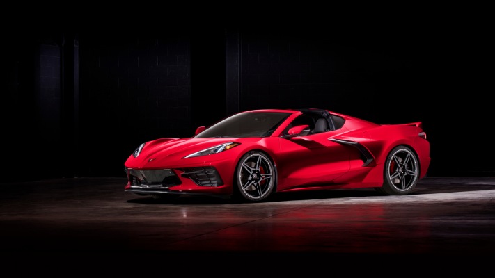 Chevrolet Corvette Stingray 2020. Desktop wallpaper