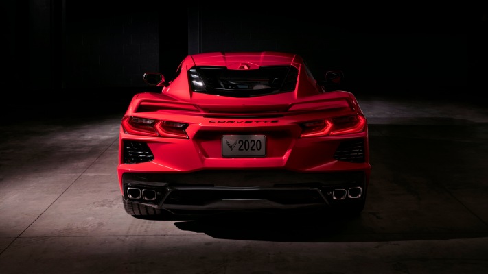 Chevrolet Corvette Stingray 2020. Desktop wallpaper