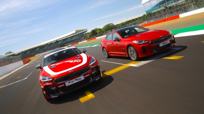 Kia Stinger GT420 2019. Desktop wallpaper