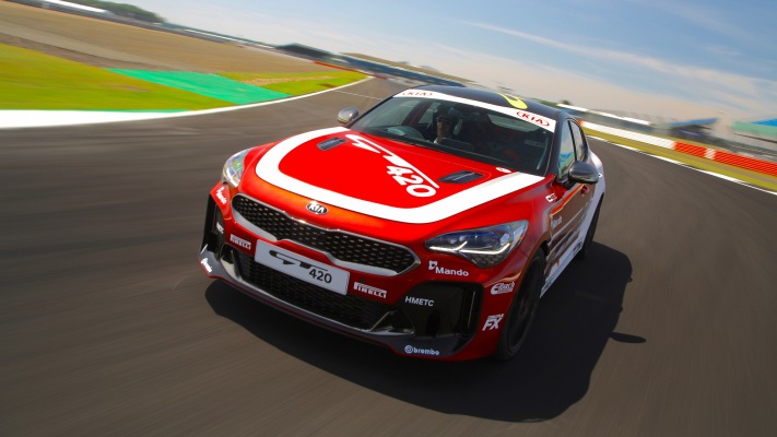 Kia Stinger GT420 2019. Desktop wallpaper