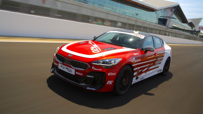 Kia Stinger GT420 2019. Desktop wallpaper