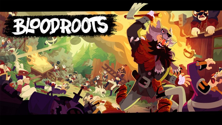 Bloodroots. Desktop wallpaper