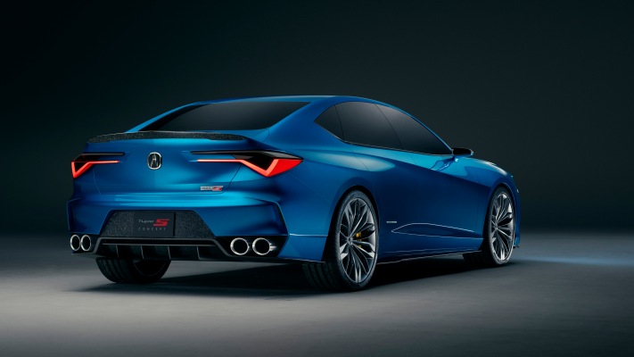 Acura Type S Concept 2019. Desktop wallpaper
