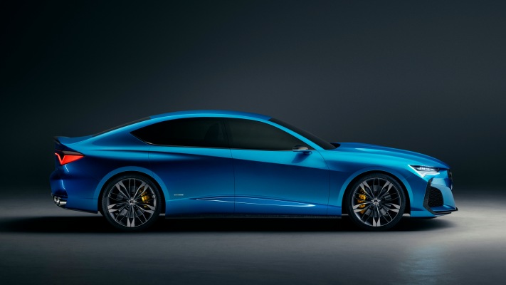Acura Type S Concept 2019. Desktop wallpaper
