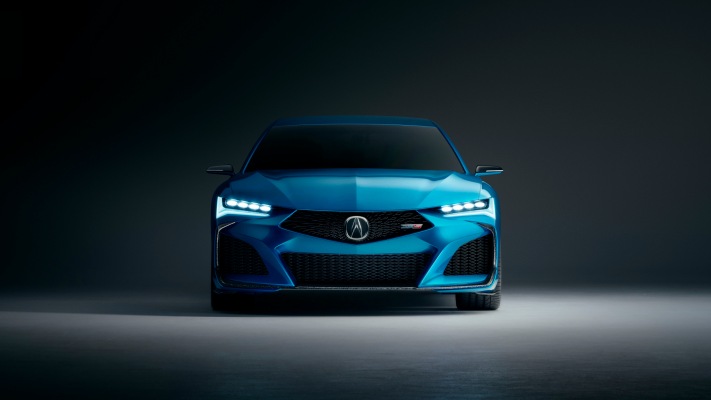Acura Type S Concept 2019. Desktop wallpaper