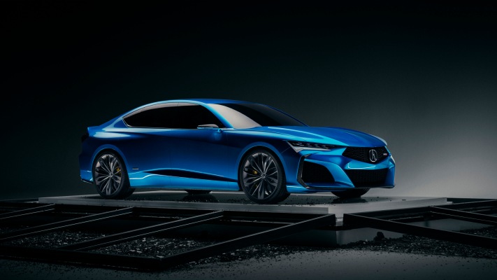 Acura Type S Concept 2019. Desktop wallpaper