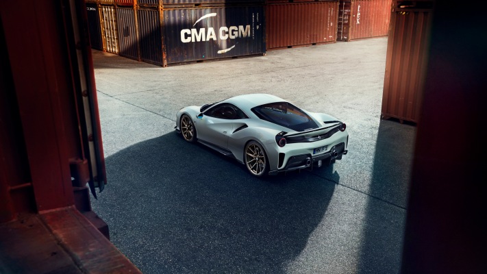 Ferrari 488 Pista Novitec 2019. Desktop wallpaper