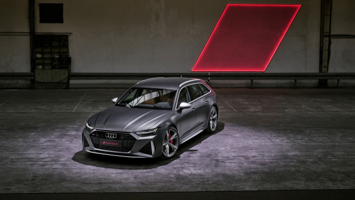 Audi RS 6 Avant 2020. Desktop wallpaper
