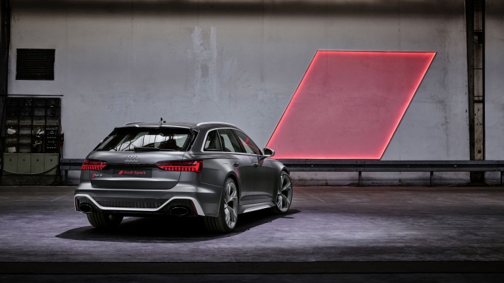 Audi RS 6 Avant 2020. Desktop wallpaper