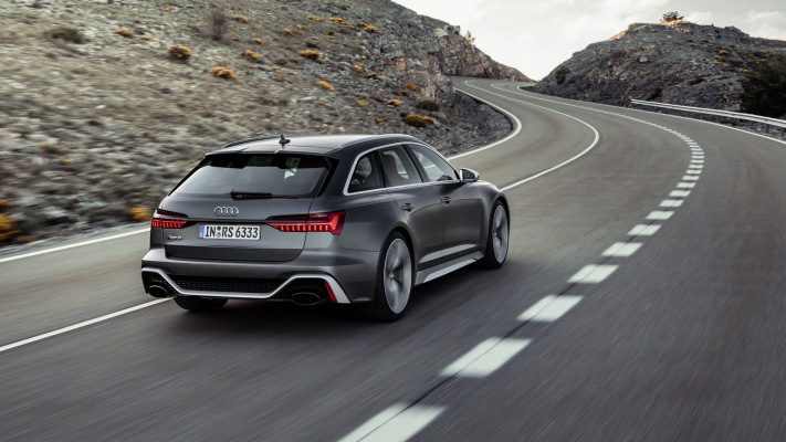 Audi RS 6 Avant 2020. Desktop wallpaper