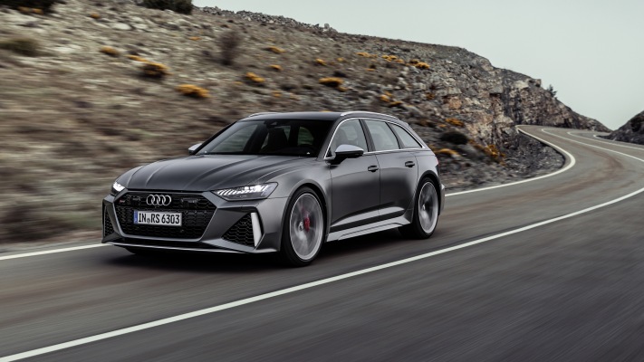 Audi RS 6 Avant 2020. Desktop wallpaper