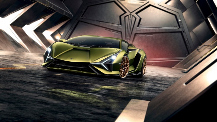Lamborghini Sián 2020. Desktop wallpaper