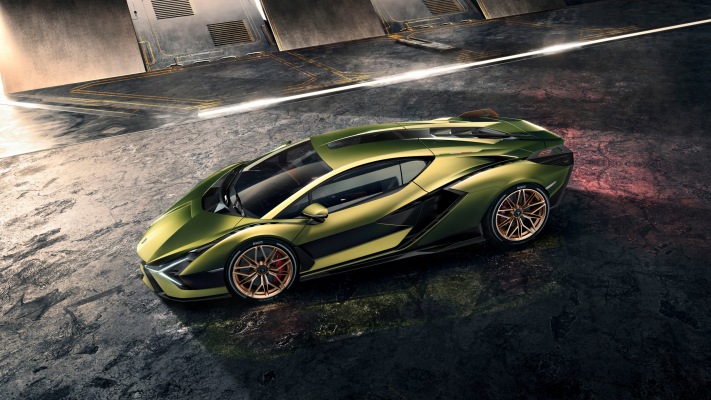 Lamborghini Sián 2020. Desktop wallpaper