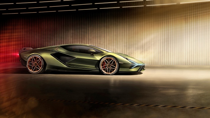 Lamborghini Sián 2020. Desktop wallpaper