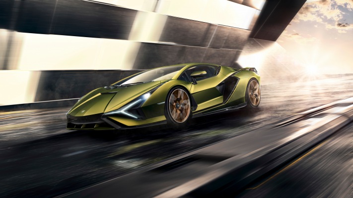 Lamborghini Sián 2020. Desktop wallpaper