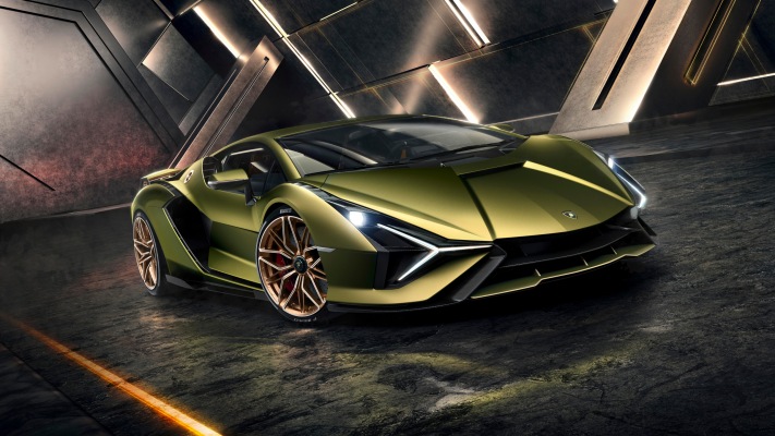 Lamborghini Sián 2020. Desktop wallpaper