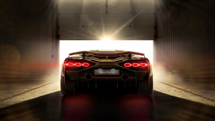 Lamborghini Sián 2020. Desktop wallpaper