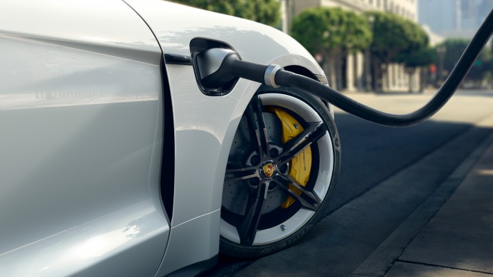 Porsche Taycan Turbo S 2020. Desktop wallpaper