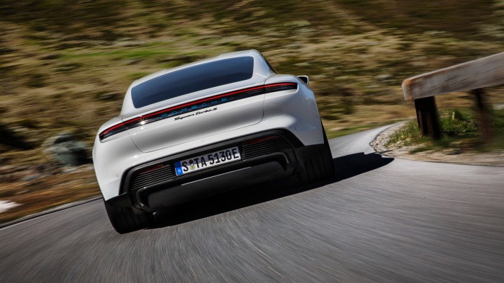 Porsche Taycan Turbo S 2020. Desktop wallpaper