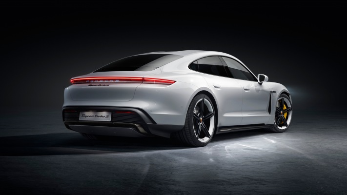 Porsche Taycan Turbo S 2020. Desktop wallpaper