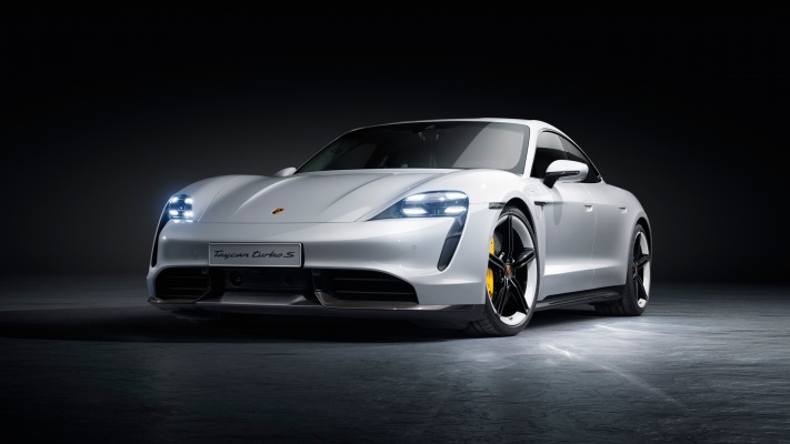 Porsche Taycan Turbo S 2020. Desktop wallpaper