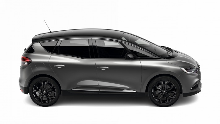 Renault Scenic Black Edition 2019. Desktop wallpaper