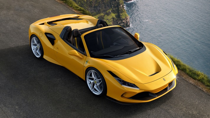 Ferrari F8 Spider 2019. Desktop wallpaper