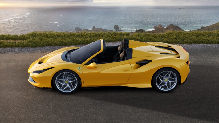 Ferrari F8 Spider 2019. Desktop wallpaper