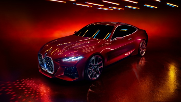 BMW Concept 4 2019. Desktop wallpaper