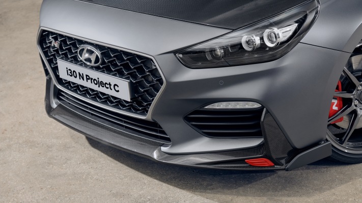 Hyundai i30 N Project C 2019. Desktop wallpaper