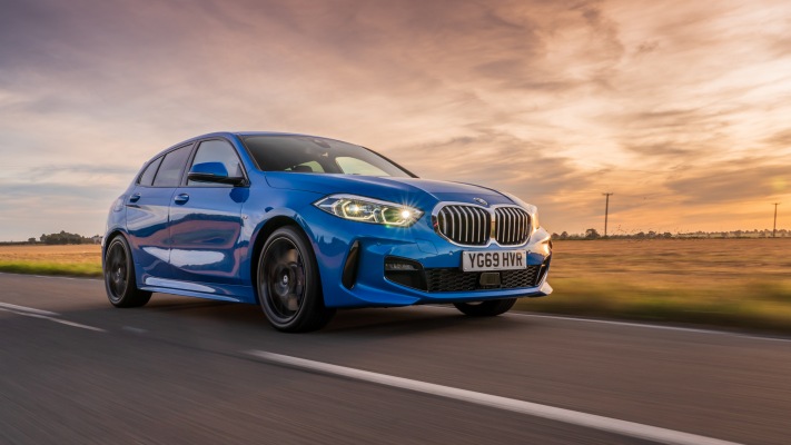 BMW 118d Sportline UK Version 2020. Desktop wallpaper