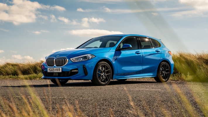 BMW 118d Sportline UK Version 2020. Desktop wallpaper