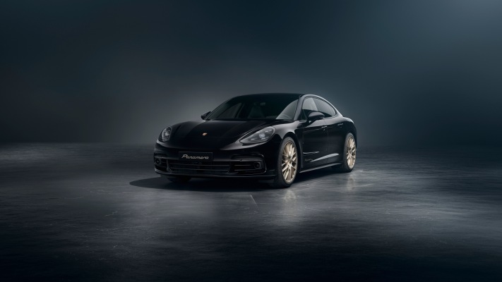 Porsche Panamera 10 Year Edition 2020. Desktop wallpaper