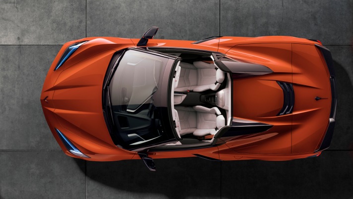 Chevrolet Corvette Stingray Convertible 2020. Desktop wallpaper