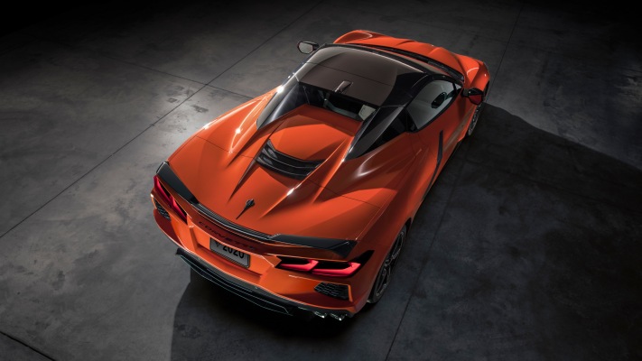 Chevrolet Corvette Stingray Convertible 2020. Desktop wallpaper