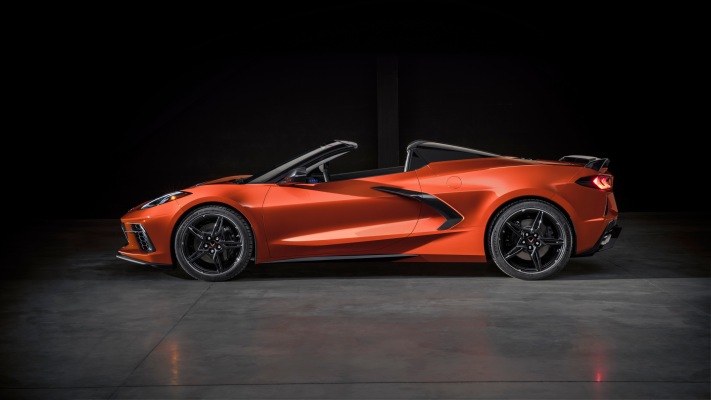 Chevrolet Corvette Stingray Convertible 2020. Desktop wallpaper