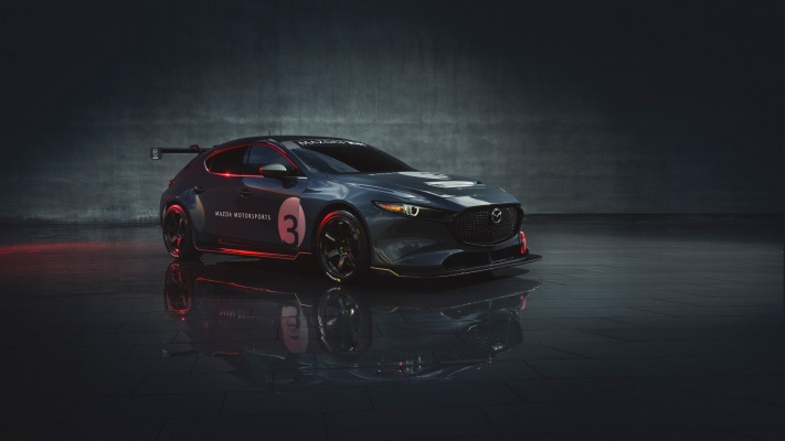 Mazda 3 TCR 2020. Desktop wallpaper