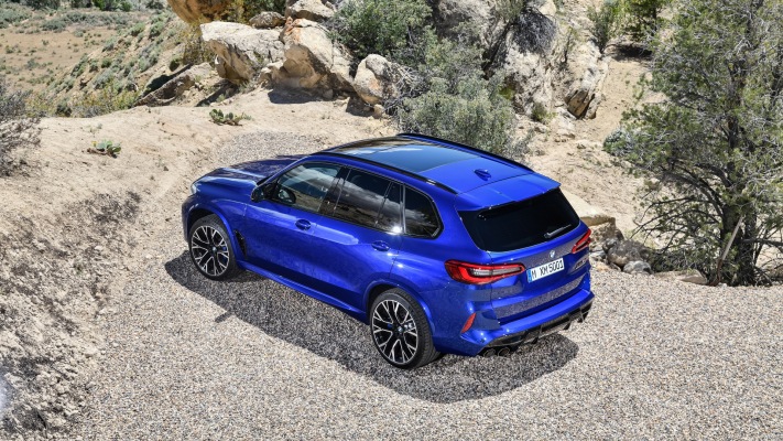 BMW X5 M Competition 2020. Desktop wallpaper